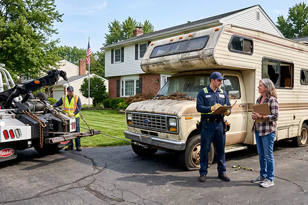 Junk RV Removal in Minneapolis, MN