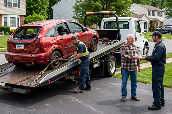 Salvage Car Pick Up in Minneapolis, MN