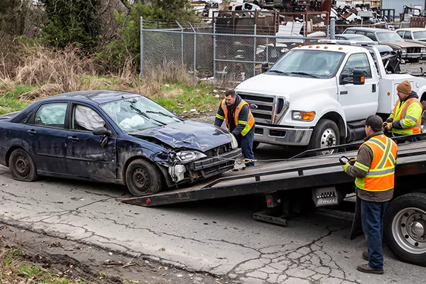 Wrecked Car Removal in Minneapolis, MN