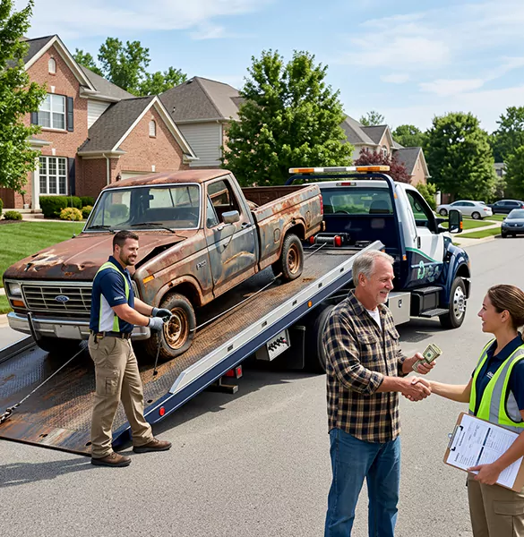 Reliable junk truck removal: your trusted scrap truck pickup service in Minneapolis, MN