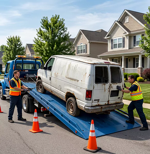 Trusted junk van removal service in Minneapolis, MN