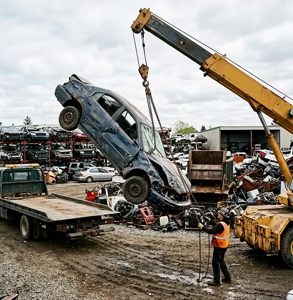 Trusted salvage car removal service in Minneapolis, MN