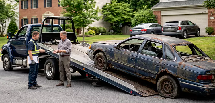 Old Junk Car Removal in Minneapolis