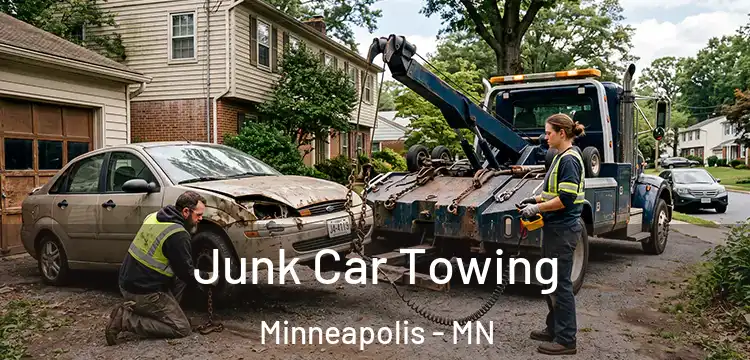 Junk Car Towing Minneapolis - MN